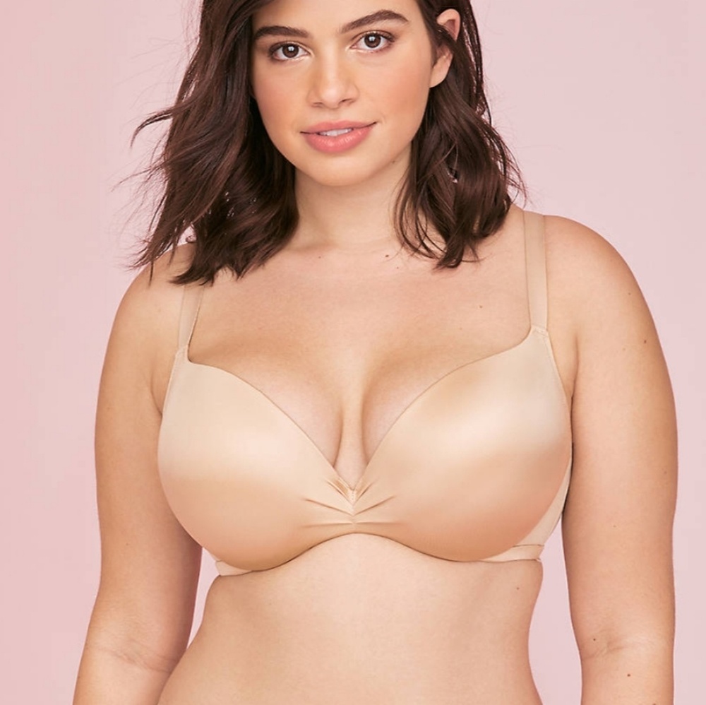 Cacique/ lane Bryant  max boost plunge bra